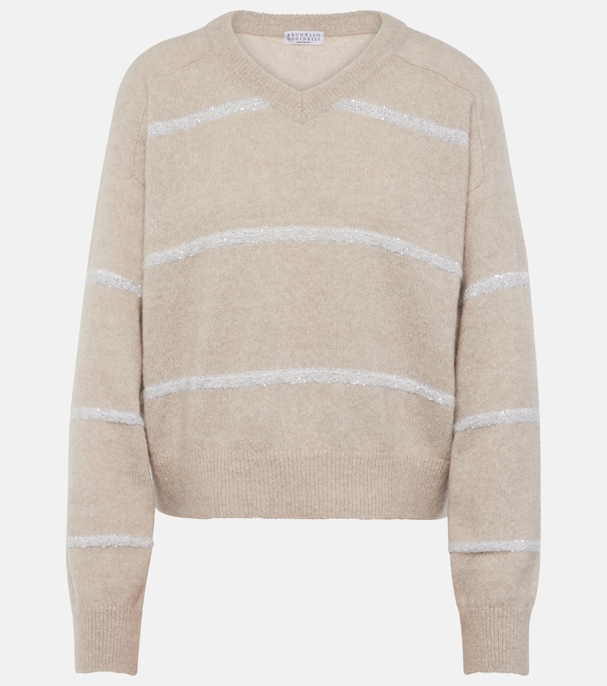 V-neck sweater