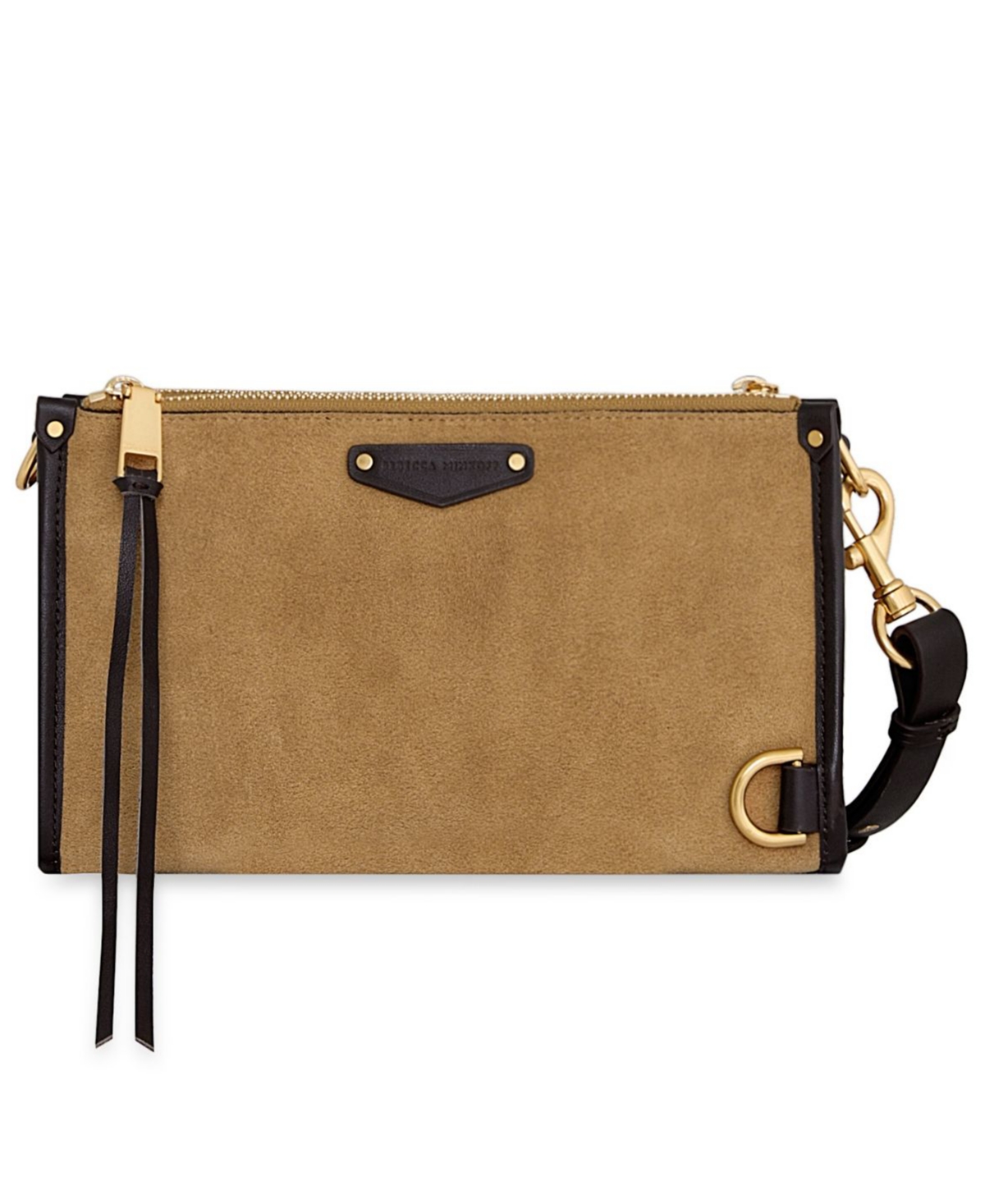 Mab Small Leather Crossbody Handbag - Chest/Fond