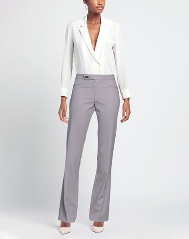 Woman Pants Lilac Size S Polyester, Viscose, Wool, Elastane