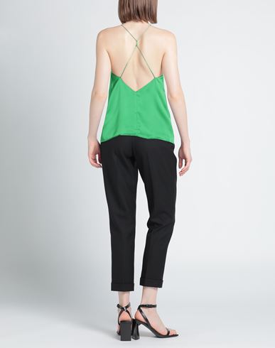 The Nina Studio Woman Top Green Size 4 Polyester