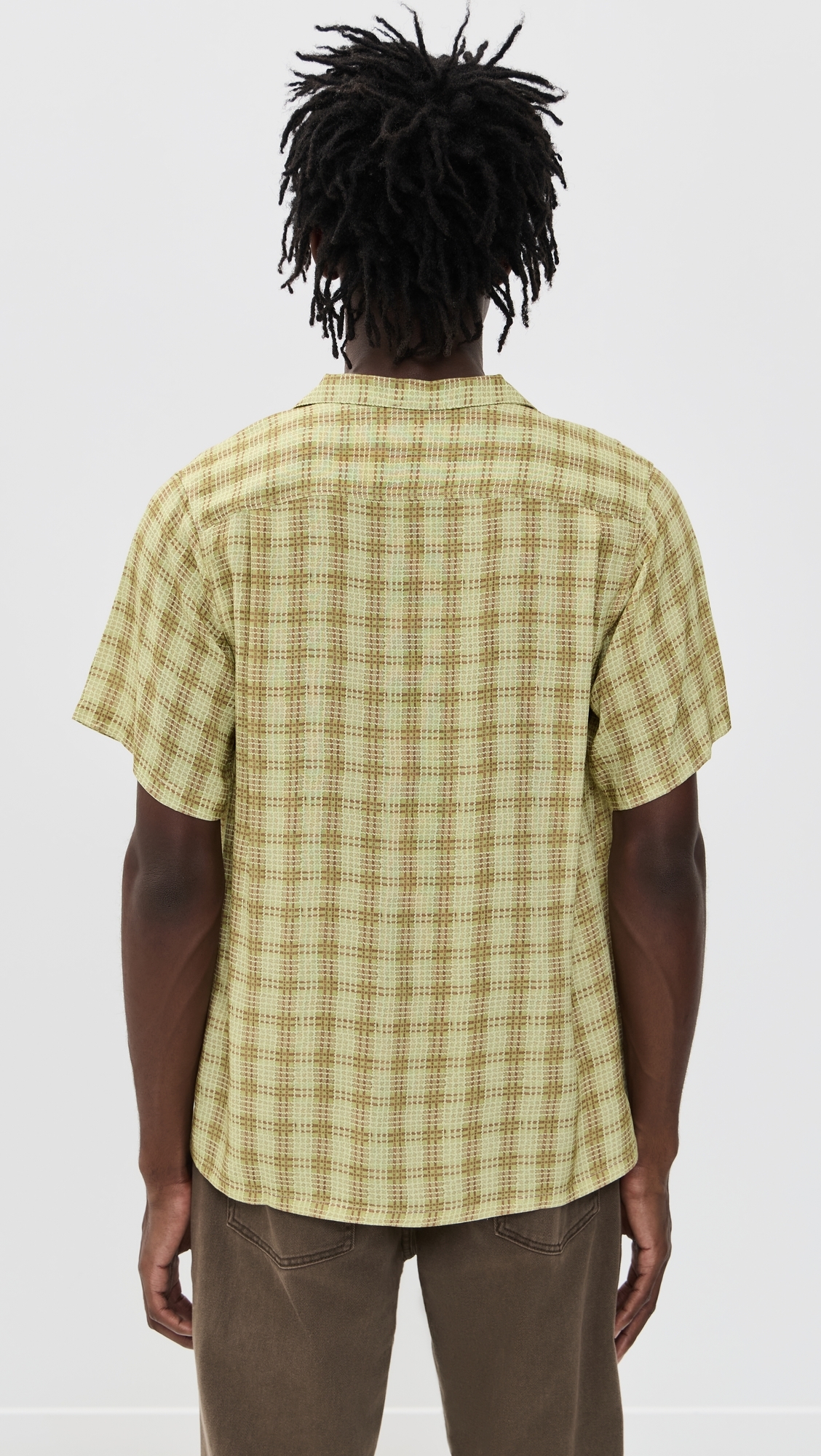 Tartan Camp Shirt Citrus