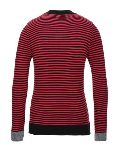 Man Sweater Red Size M Viscose, Wool, Nylon, Elastane