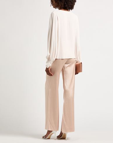 Woman Top Cream Size 10 Viscose