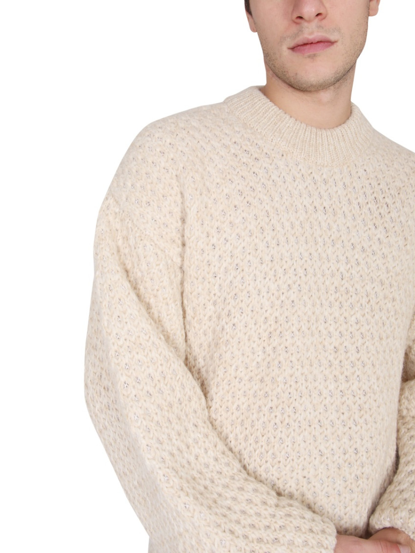 Beige Knitted Sweaters