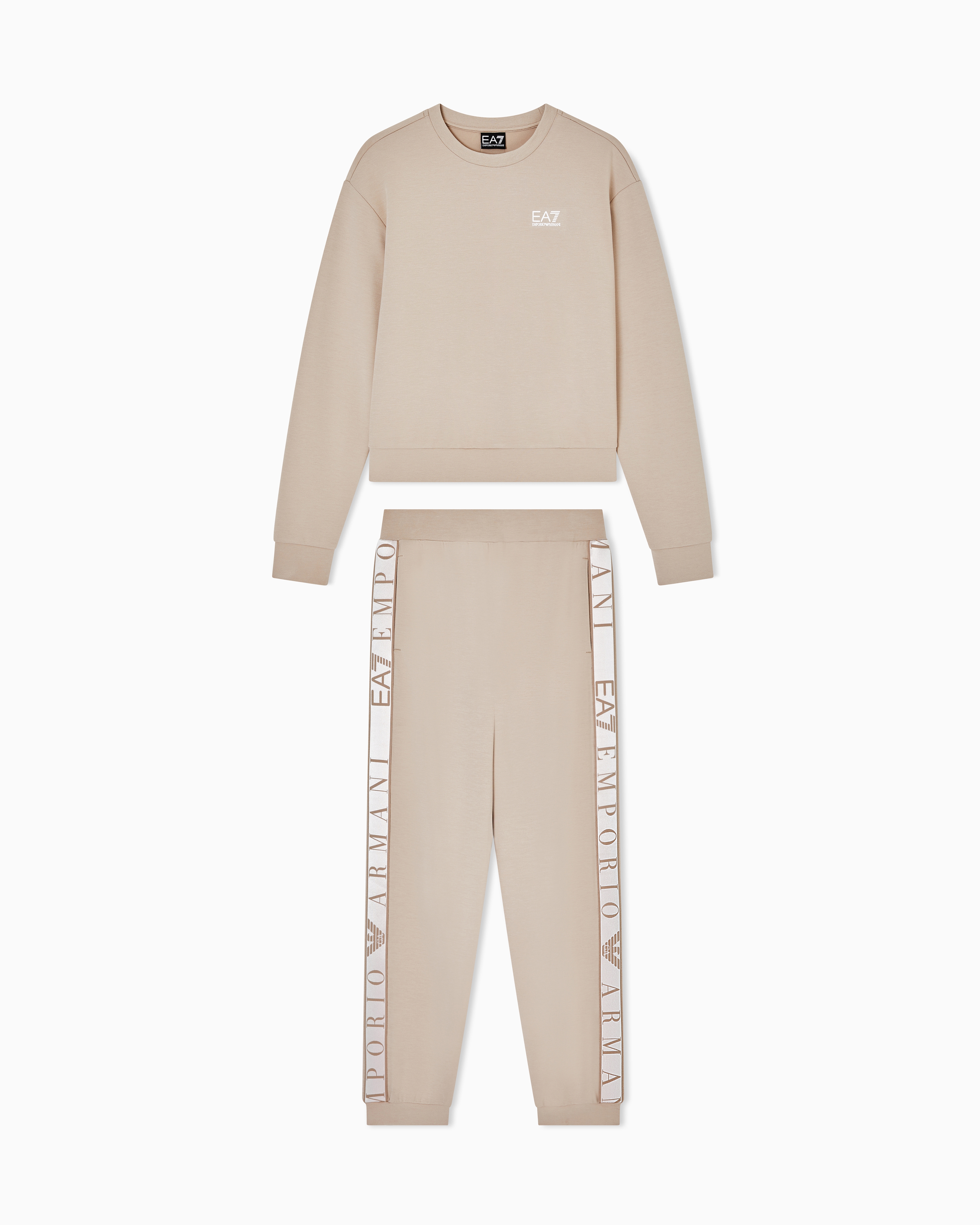 Dynamic Athlete tracksuit in Natural VENTUS7 technical fabric