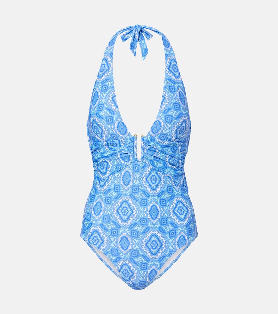 Mykonos printed swimsuit