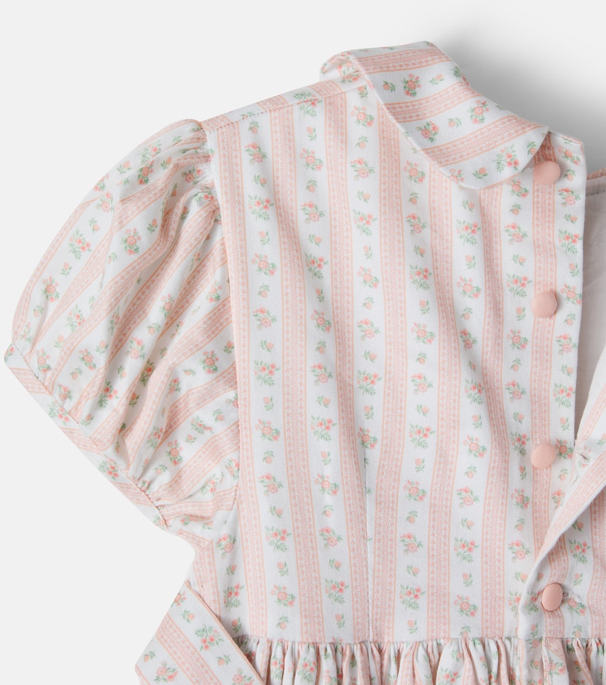 Arcadia floral smocked cotton dress