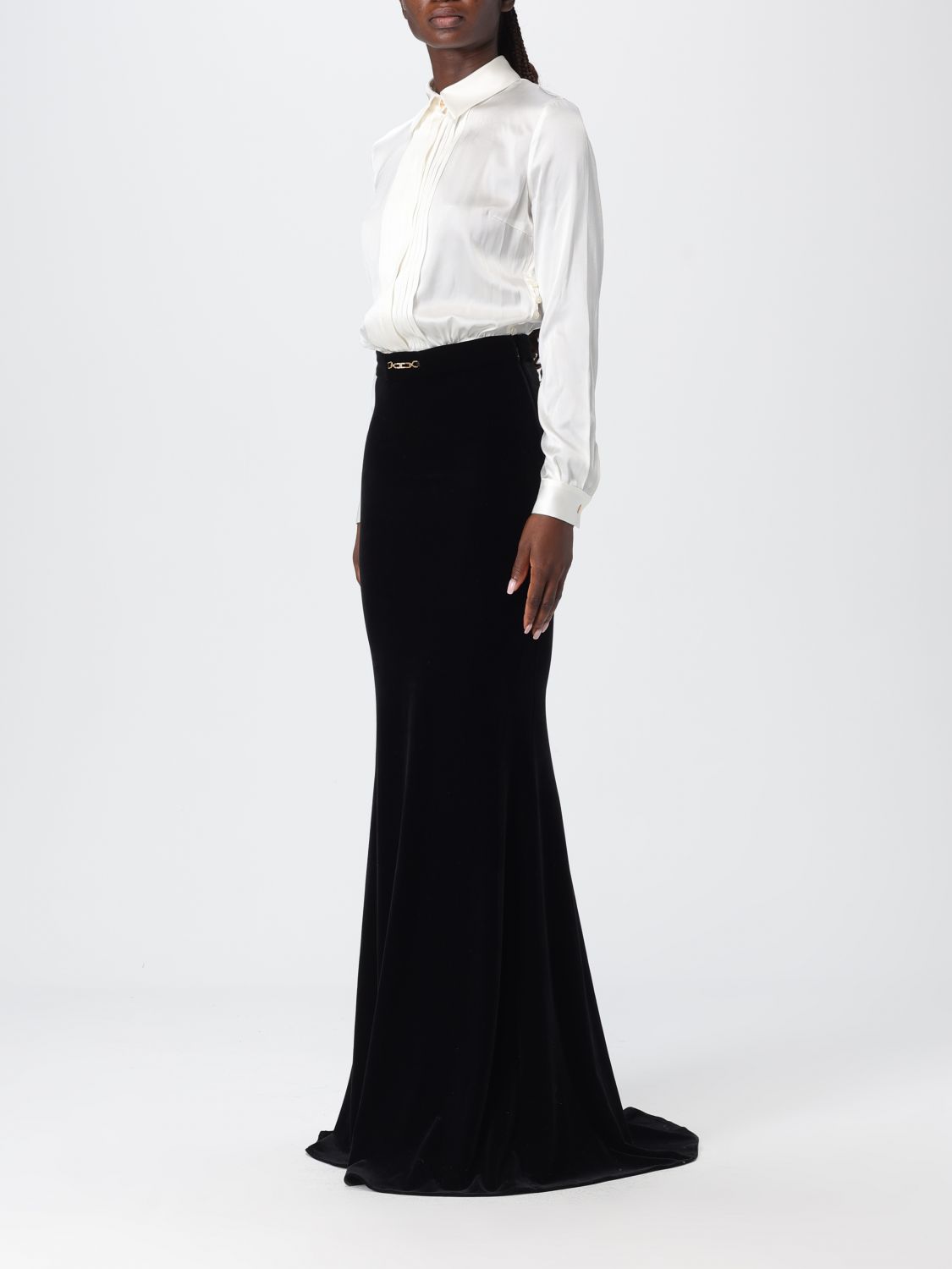 Dress ELISABETTA FRANCHI Woman color Black