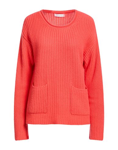 Woman Sweater Coral Size L Cashmere