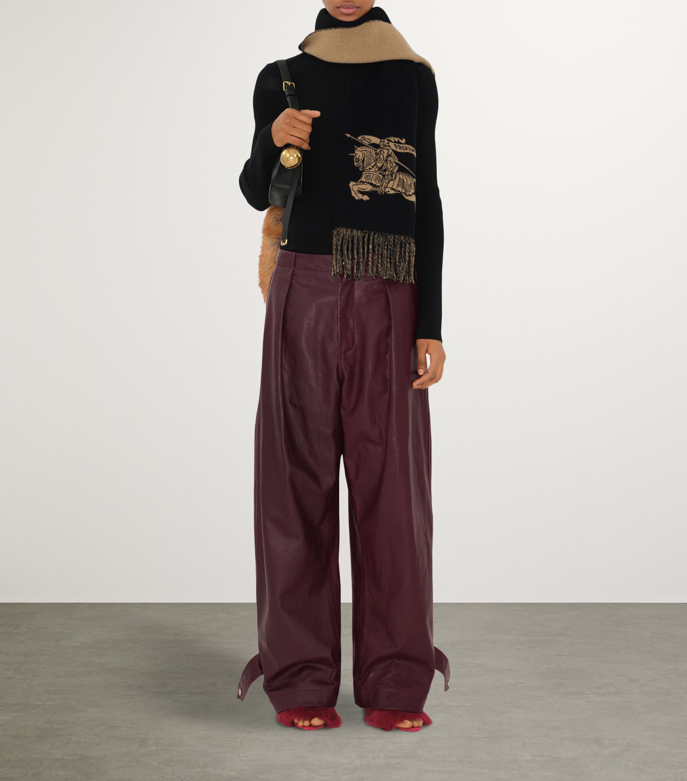 Cashmere Reversible Ekd Scarf