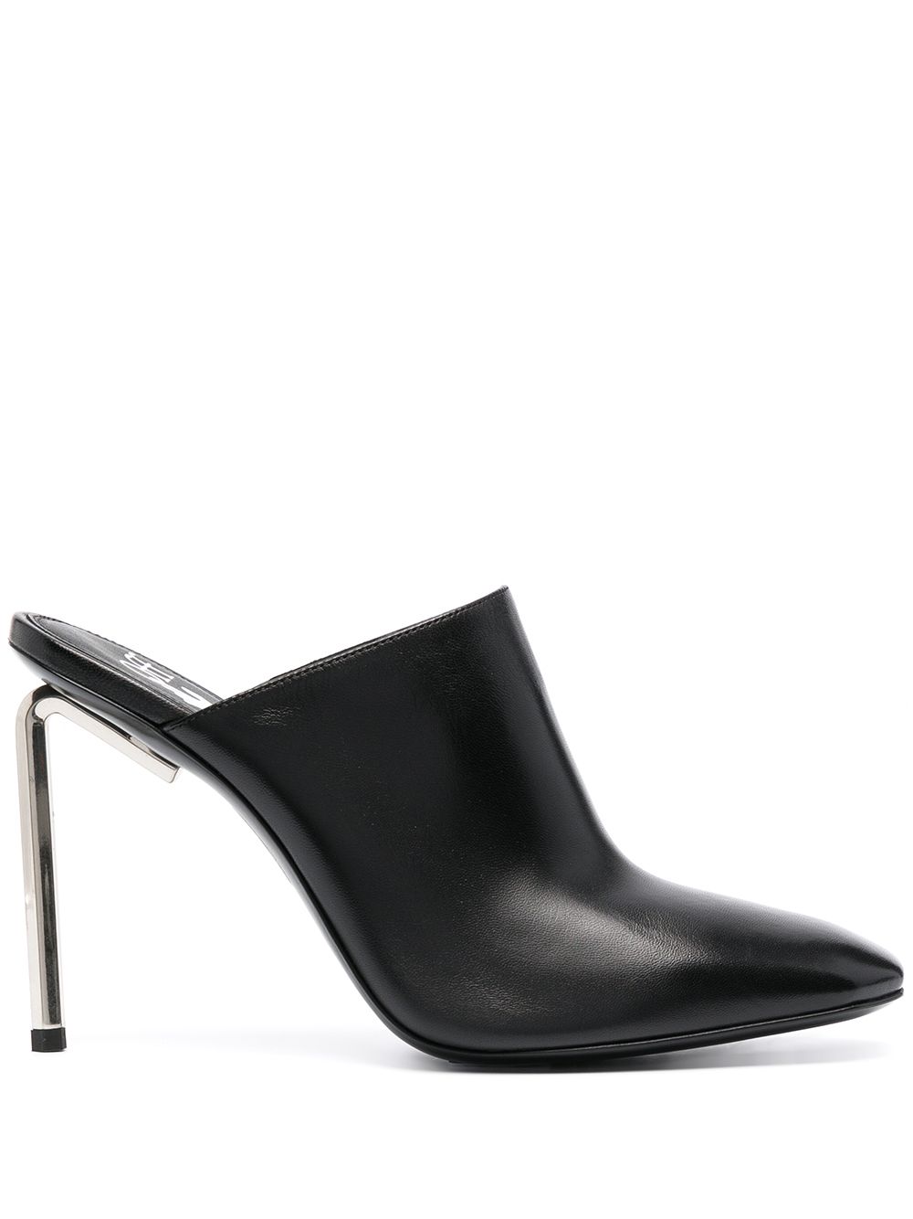 Allen square-toe sabot mules - Black
