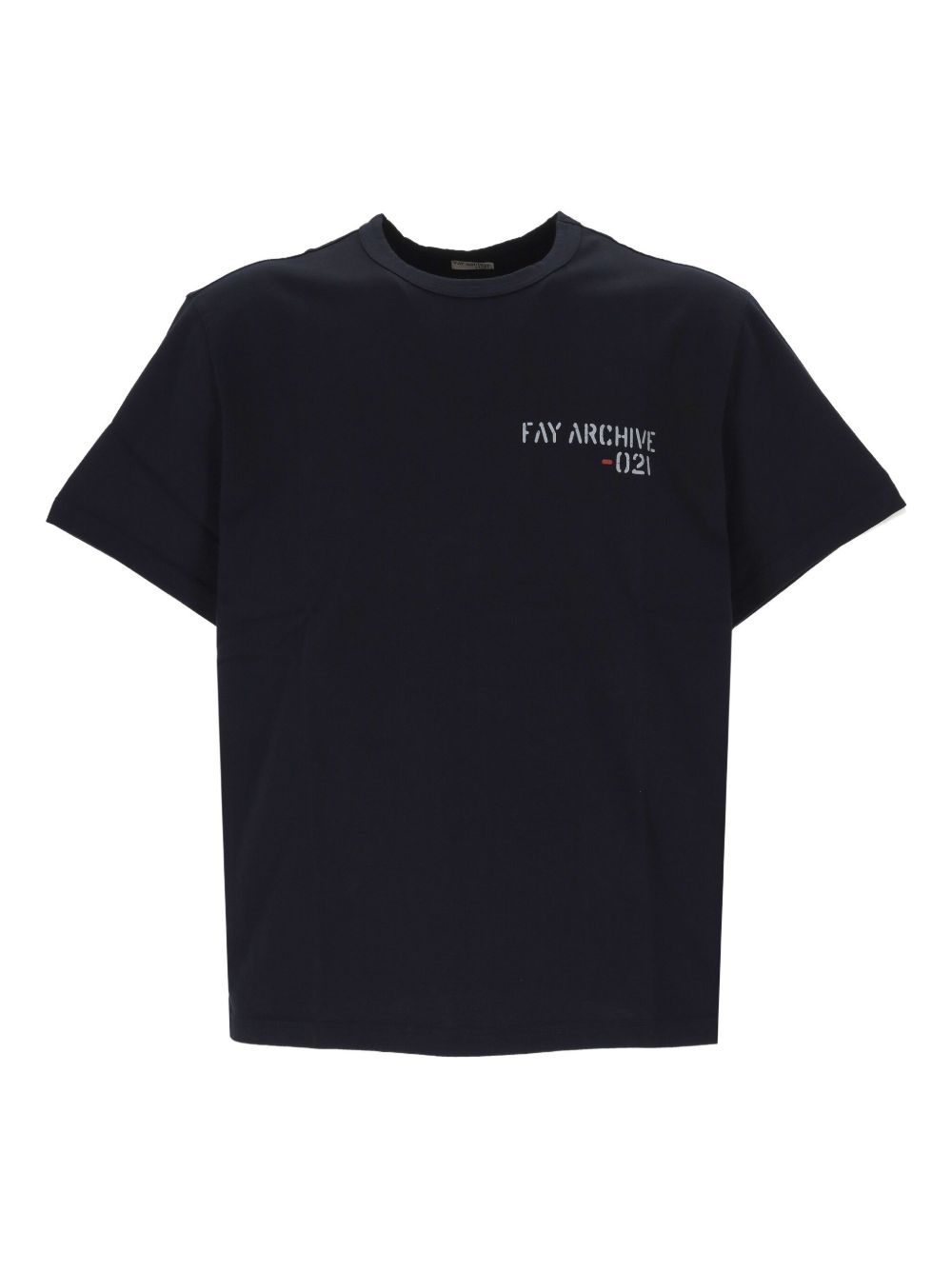 Fay logo-print T-Shirt - Black