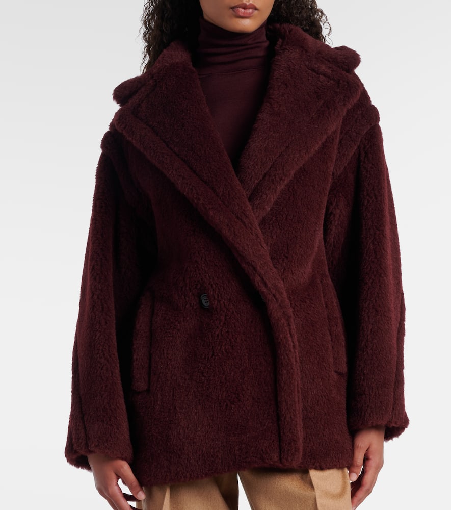 Olga apaca, wool and silk peacoat
