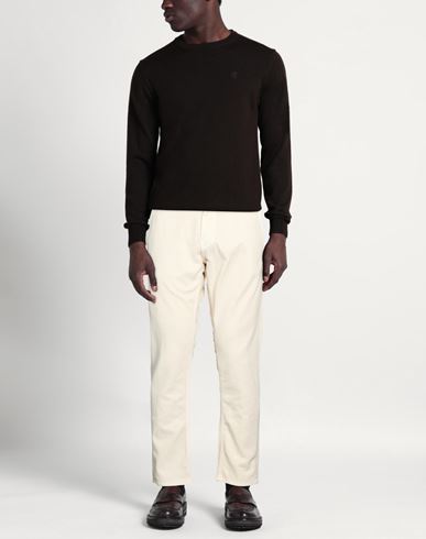 Man Pants Beige Size 36 Lyocell, Cotton, Elastane