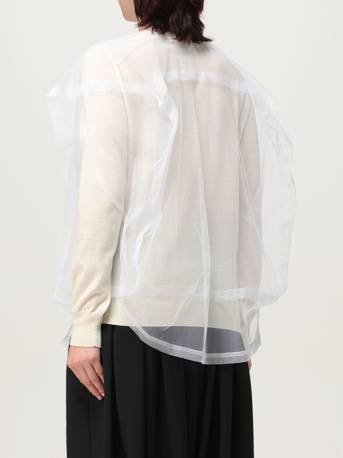 Cardigan Woman color White