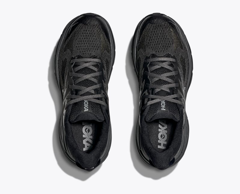 HOKA Women's Challenger 8 Shoes in Black/Outer Orbit