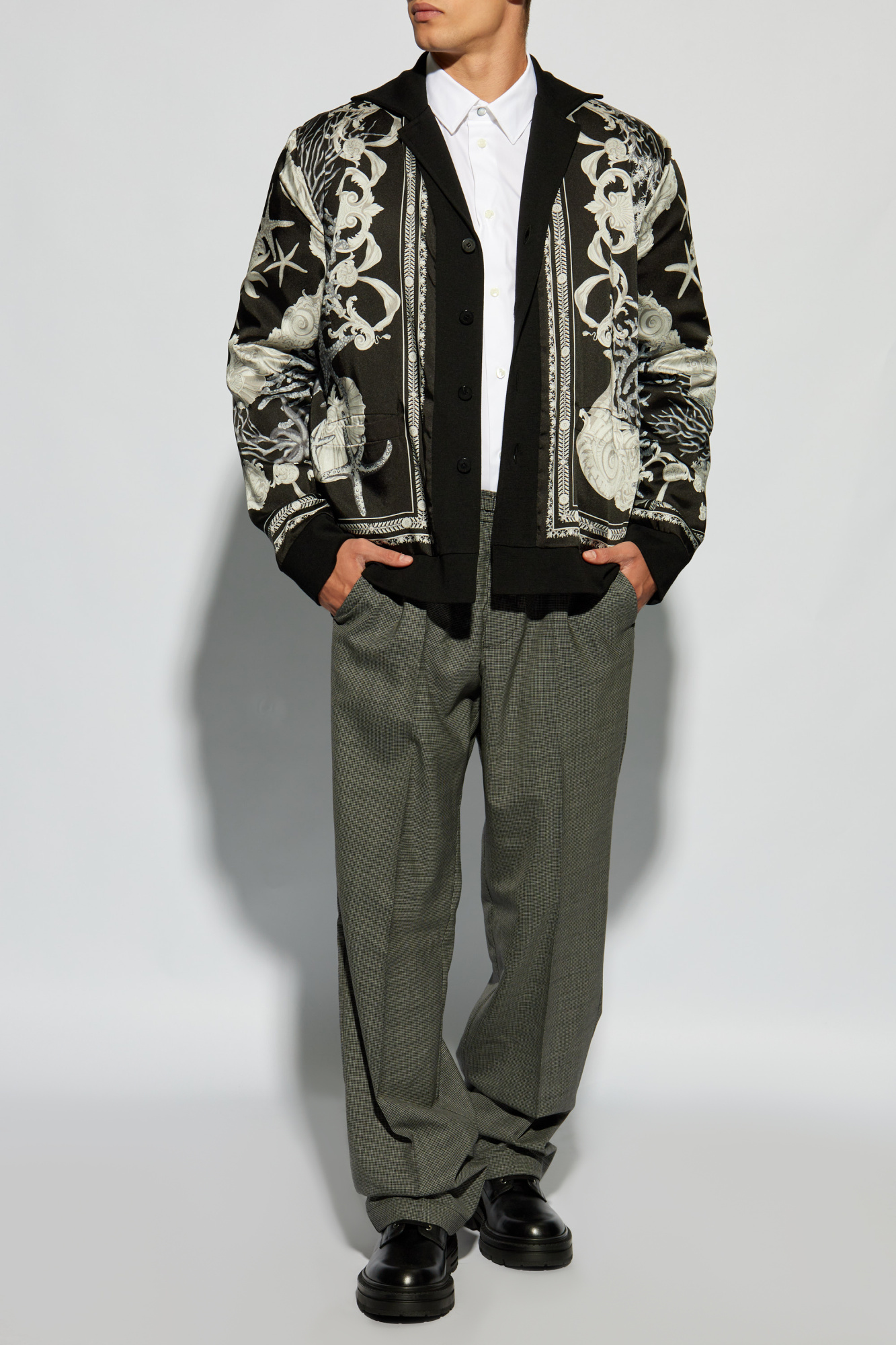 Cotton Shirt, Men's, White