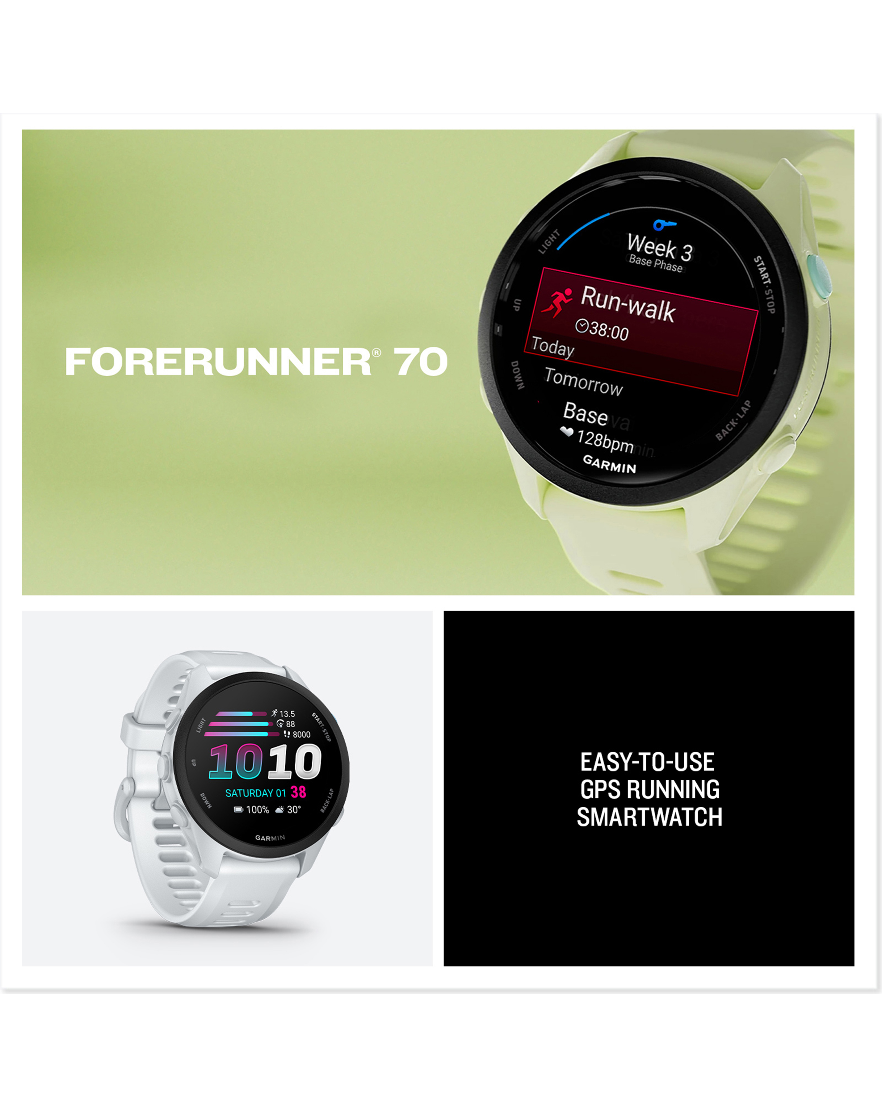 Garmin Forerunner 70 GPS Smart Watch