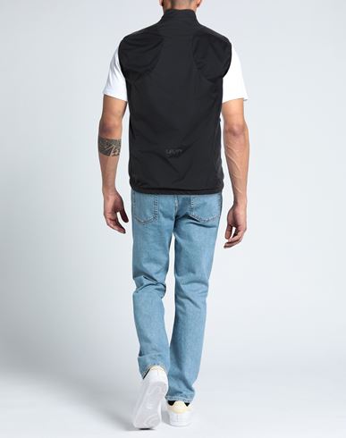 Man Vest Black Size L Polyamide