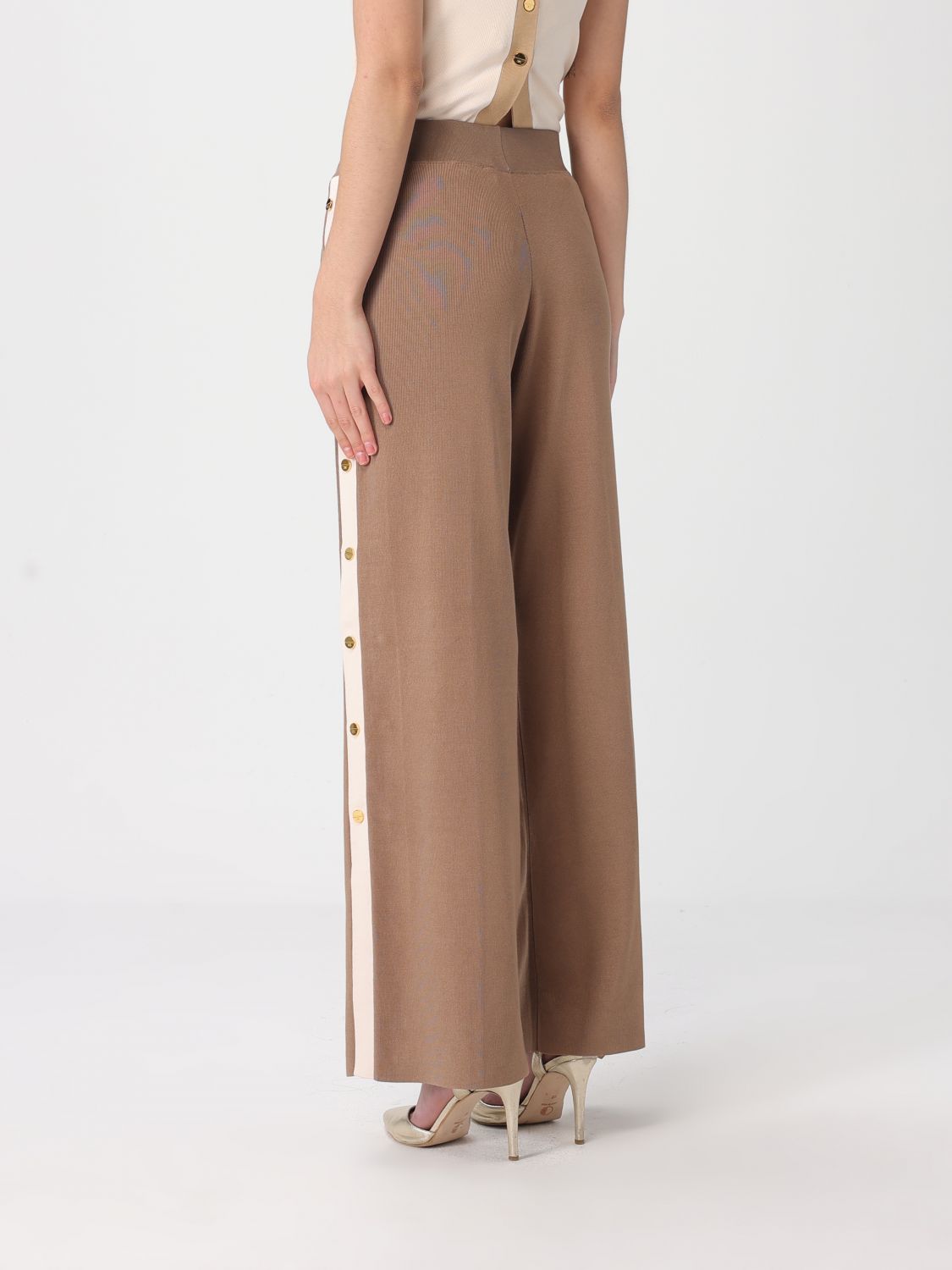 Pants Woman color Beige