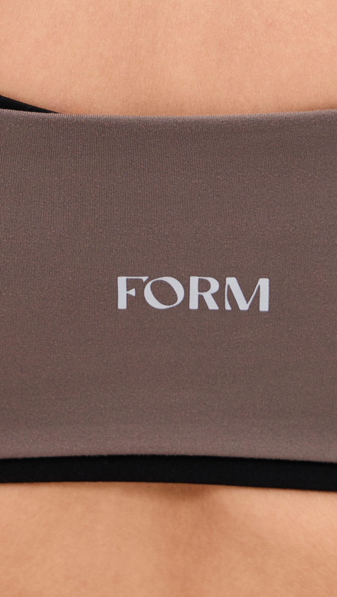 Layered Bra Walnut/Black