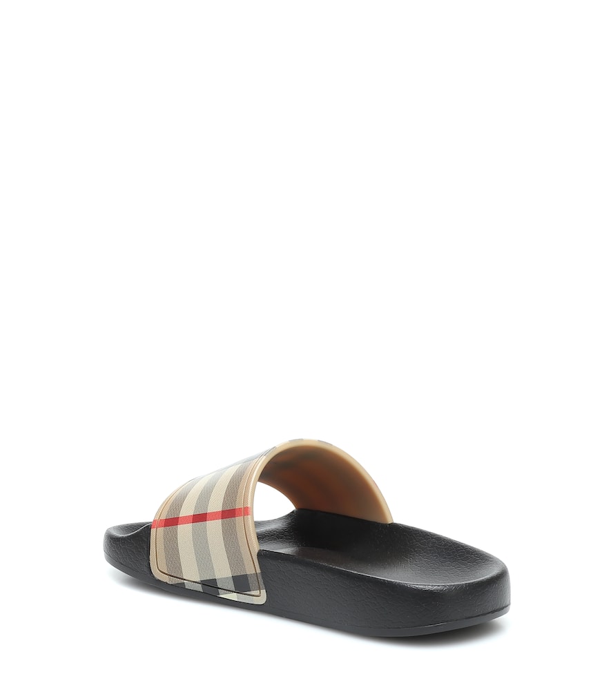 Burberry Kids Vintage Check slides