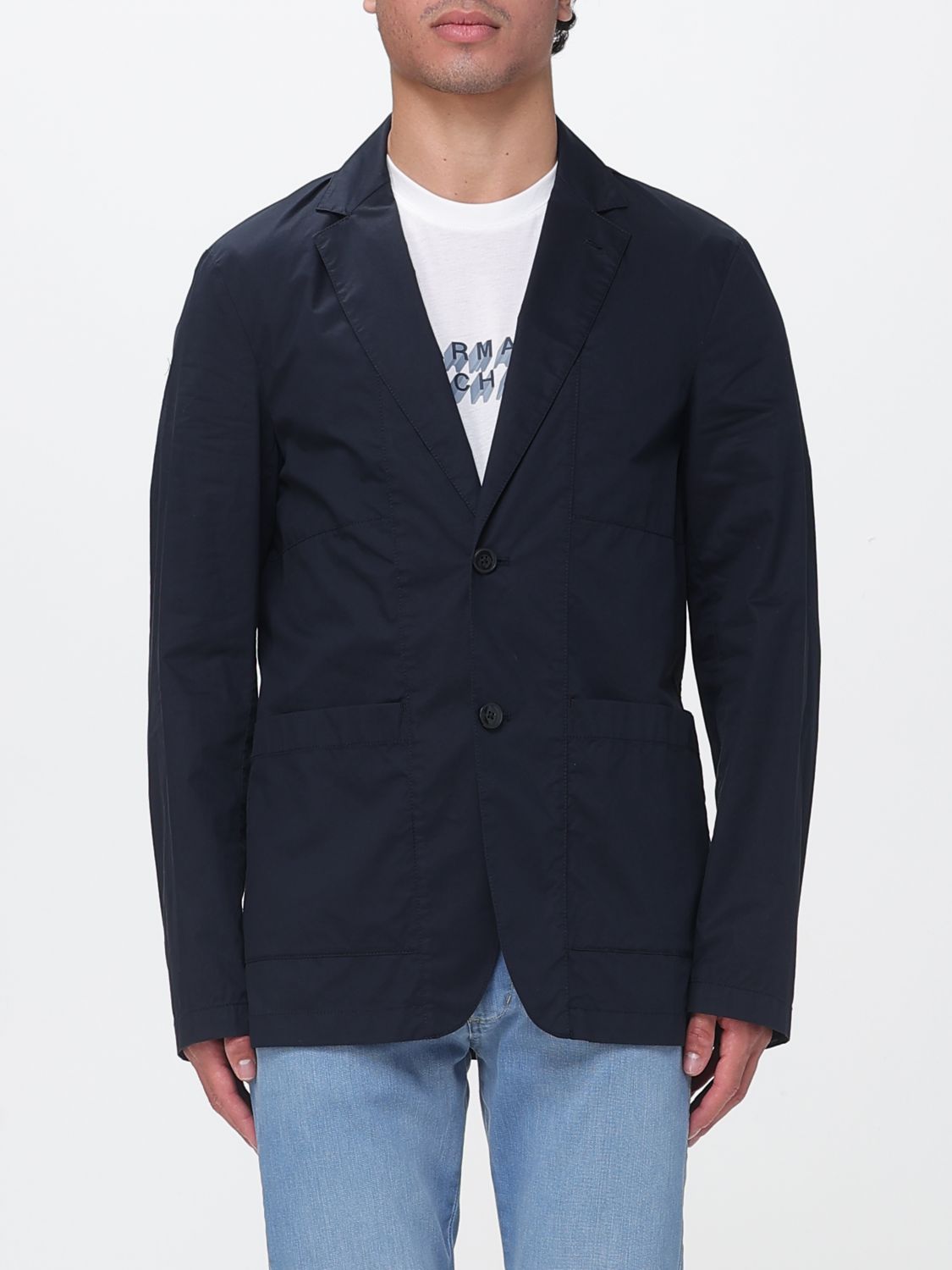 Blazer Men color Navy