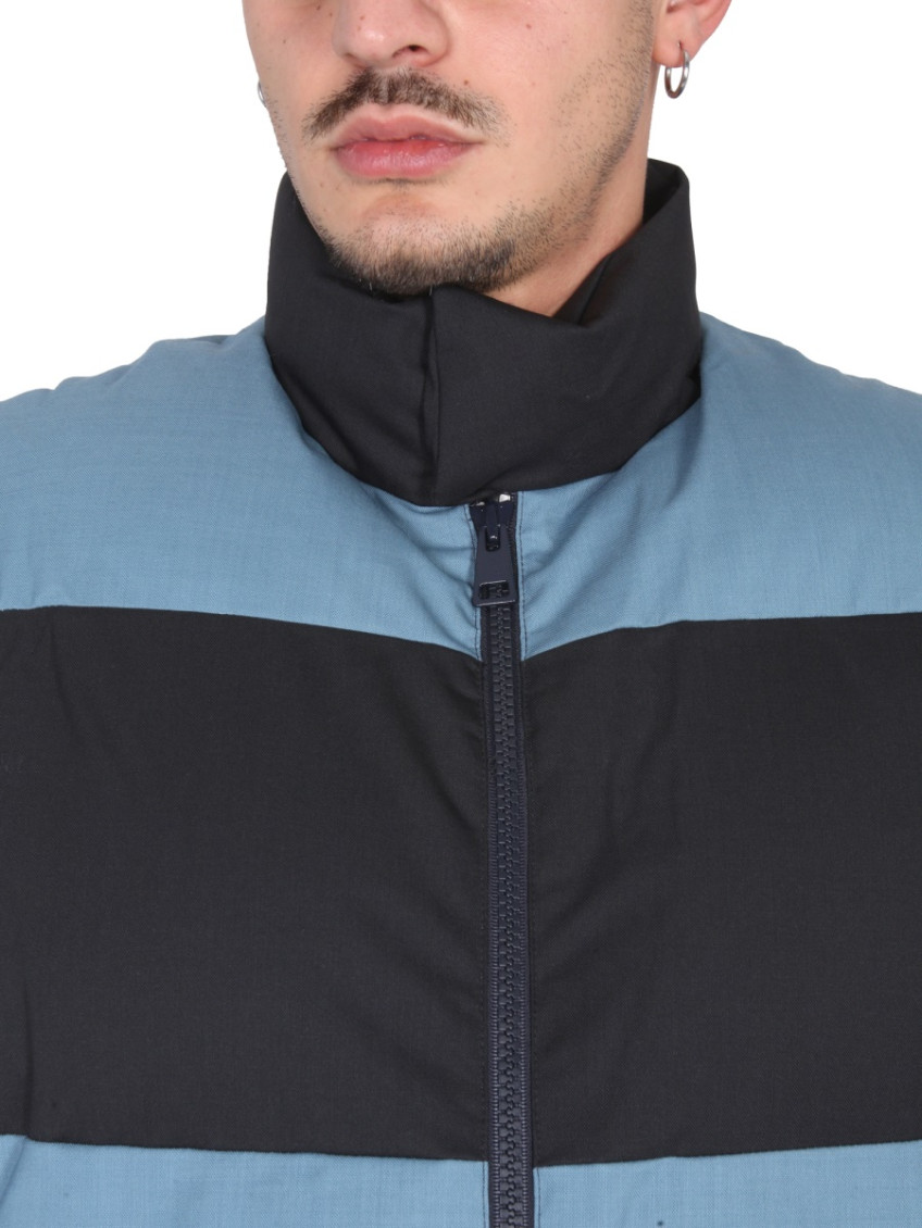 Black Color Block Jackets