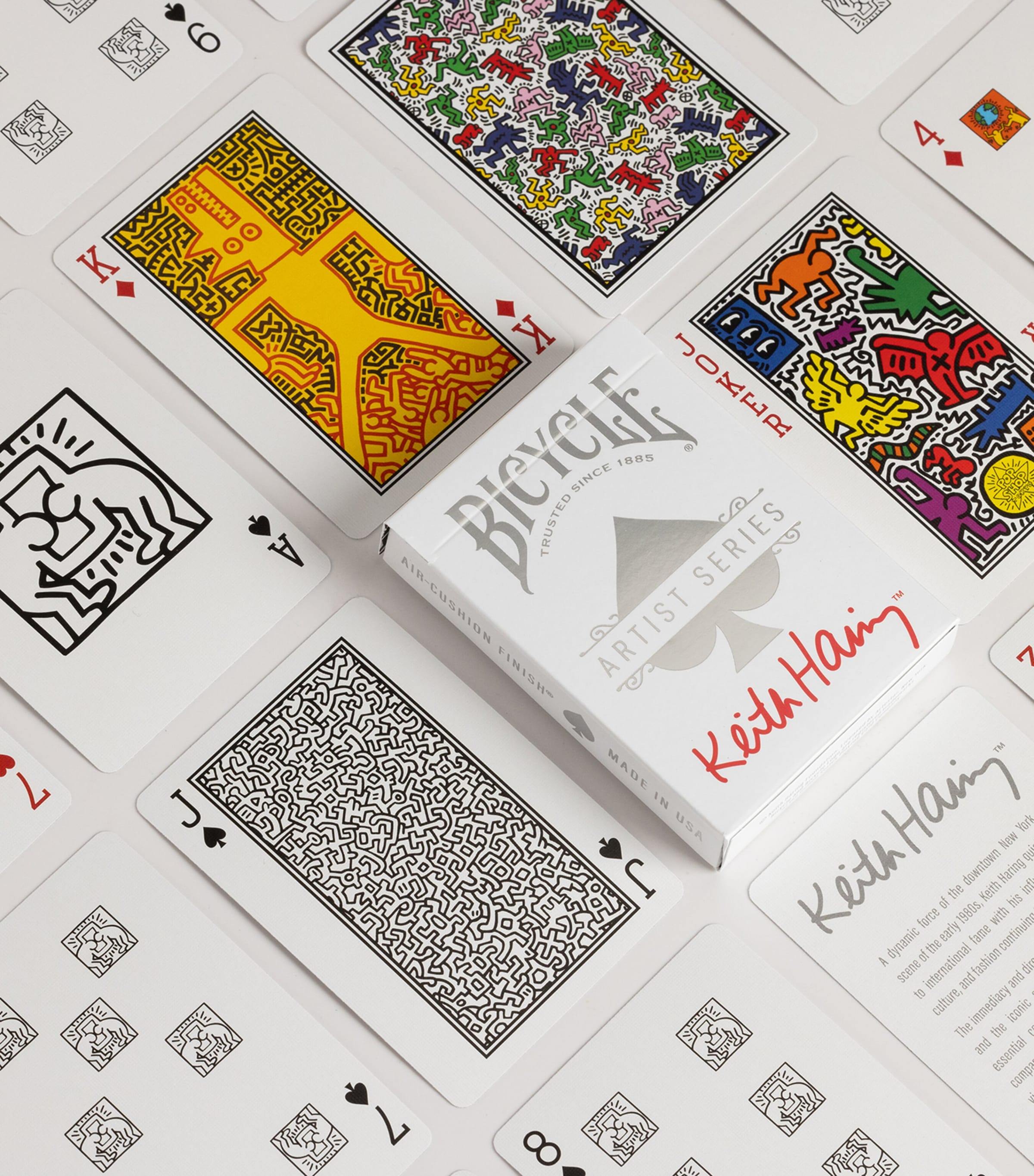 Artist Series Keith Haring Playing Cards