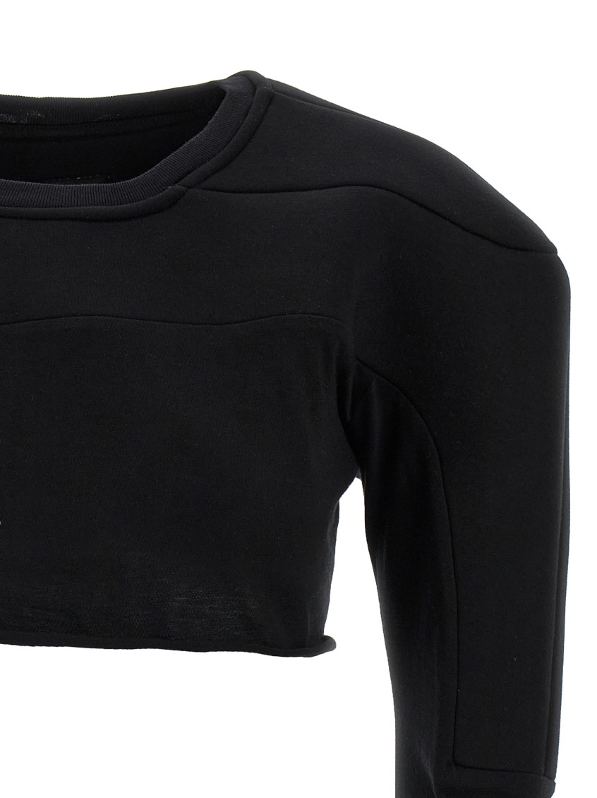 Black Cotton Sweater