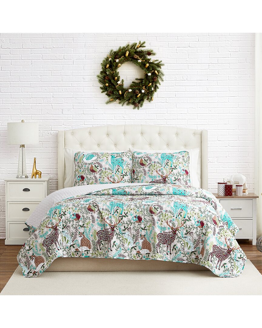 Christmas Woodland Oversized Quilt Set