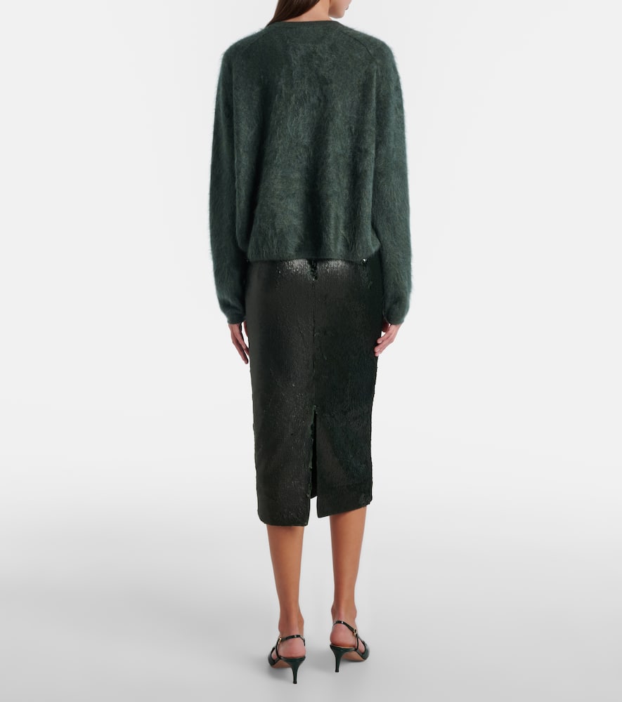 Bethan sequined pencil skirt