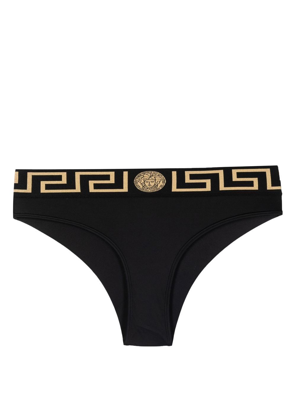 Greca Border bikini bottoms - Blue