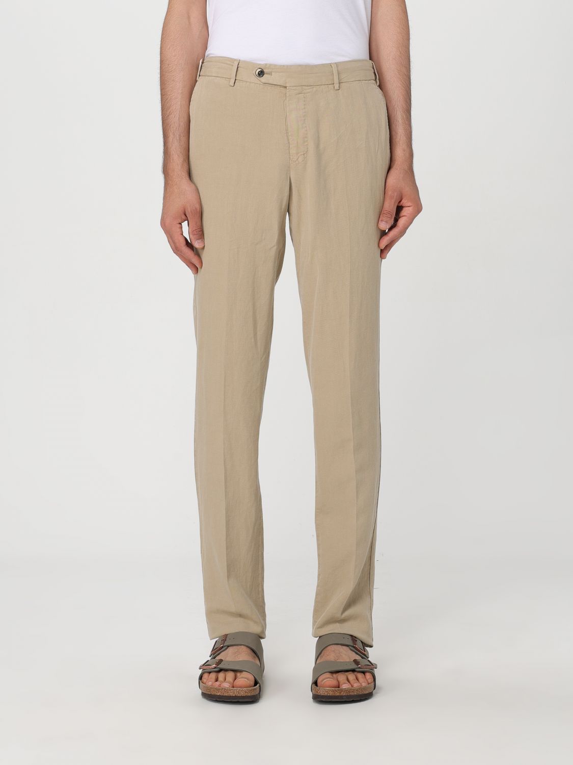 Pants Men color Beige