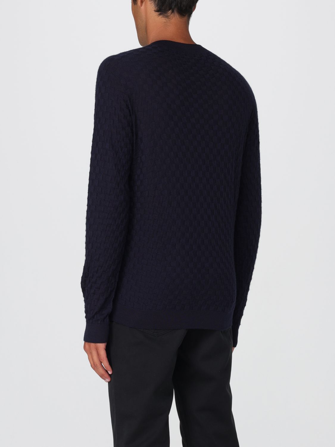 Textured sweater - Black