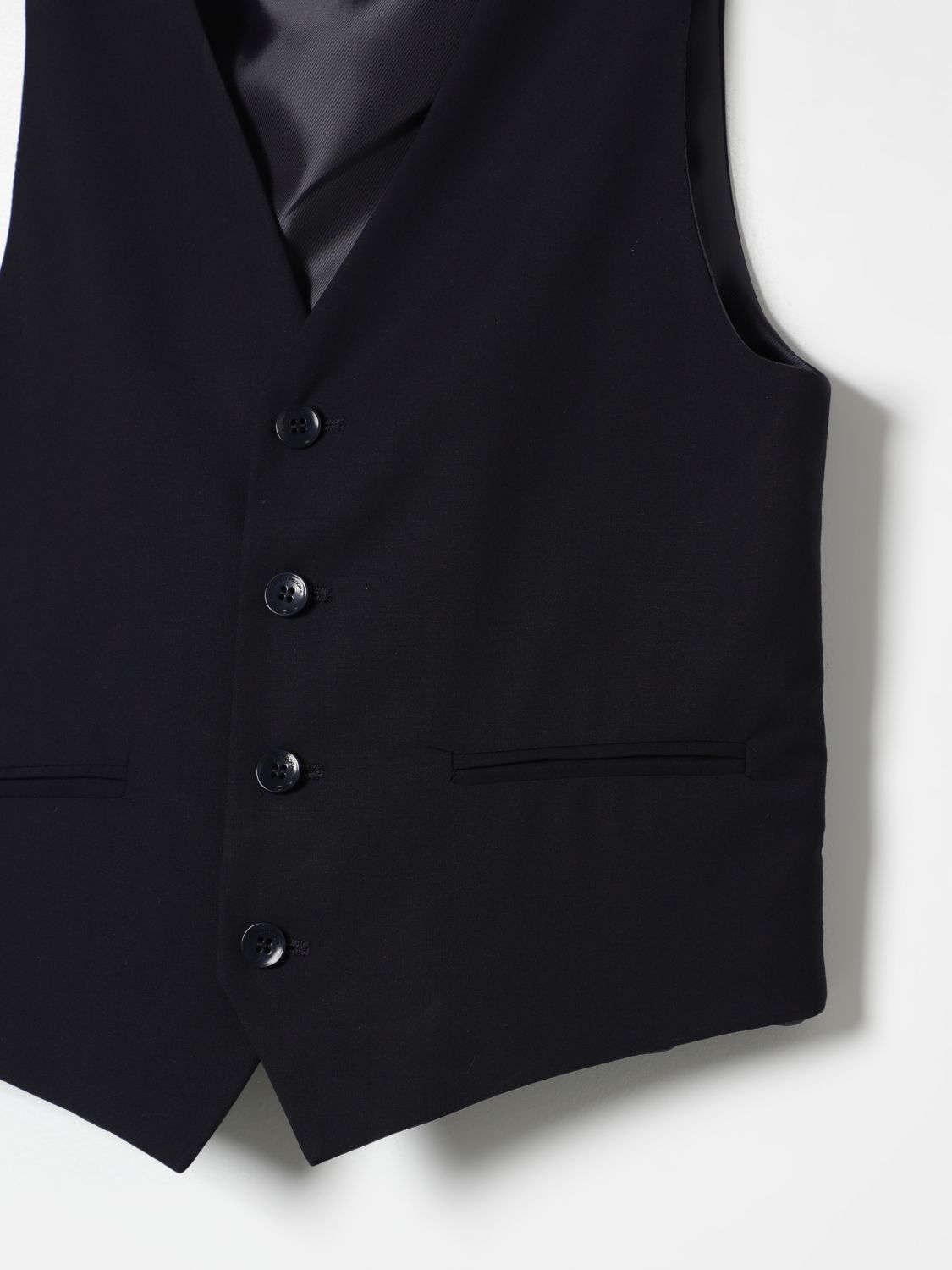Waistcoat Kids color Blue
