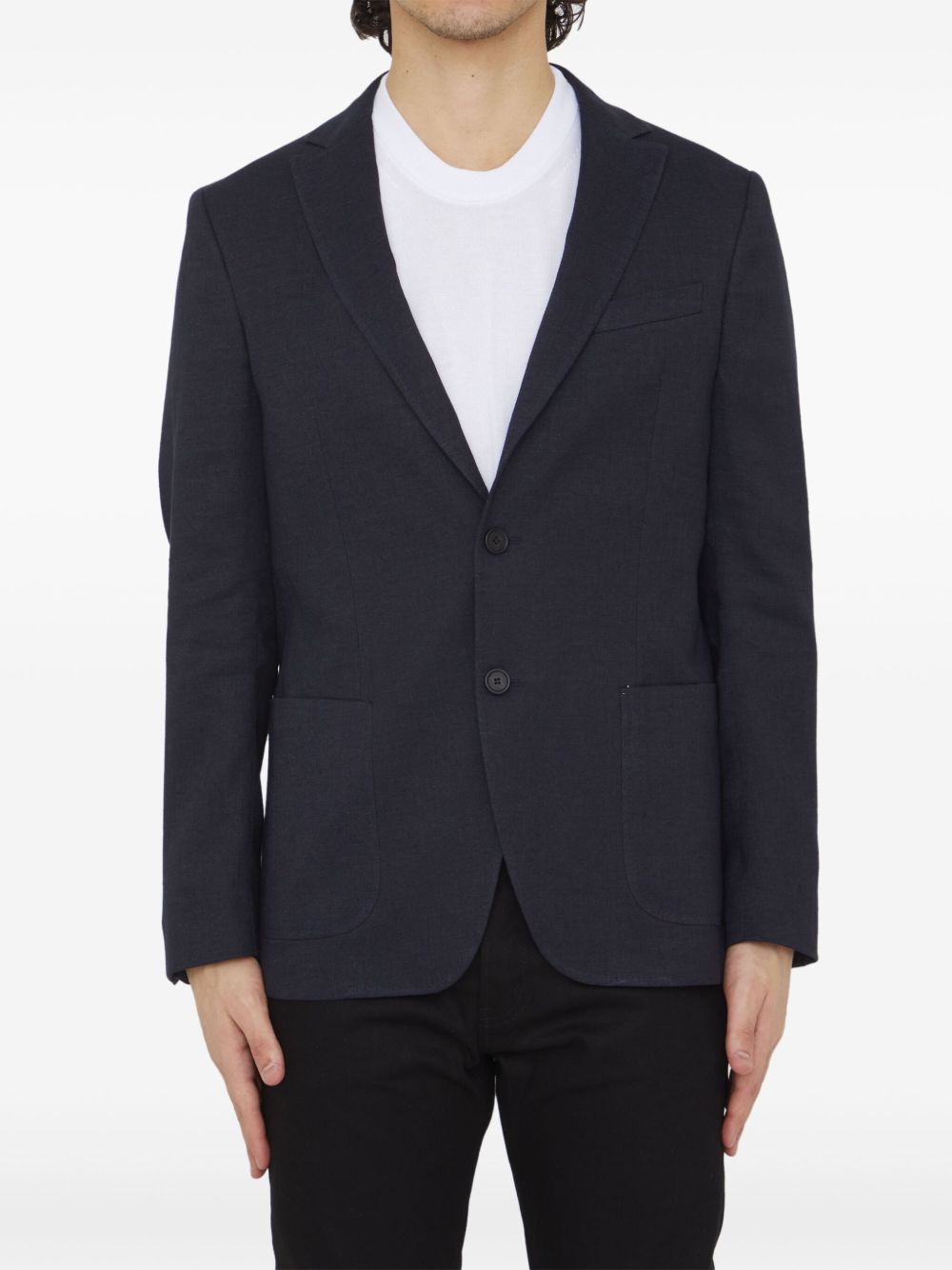 Tonello single-breasted blazer - Blue