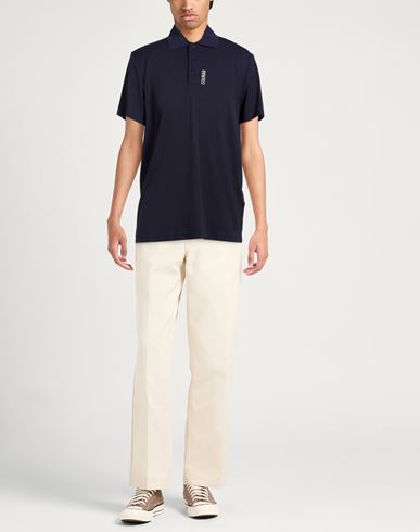 Man Polo shirt Navy Size M Polyamide