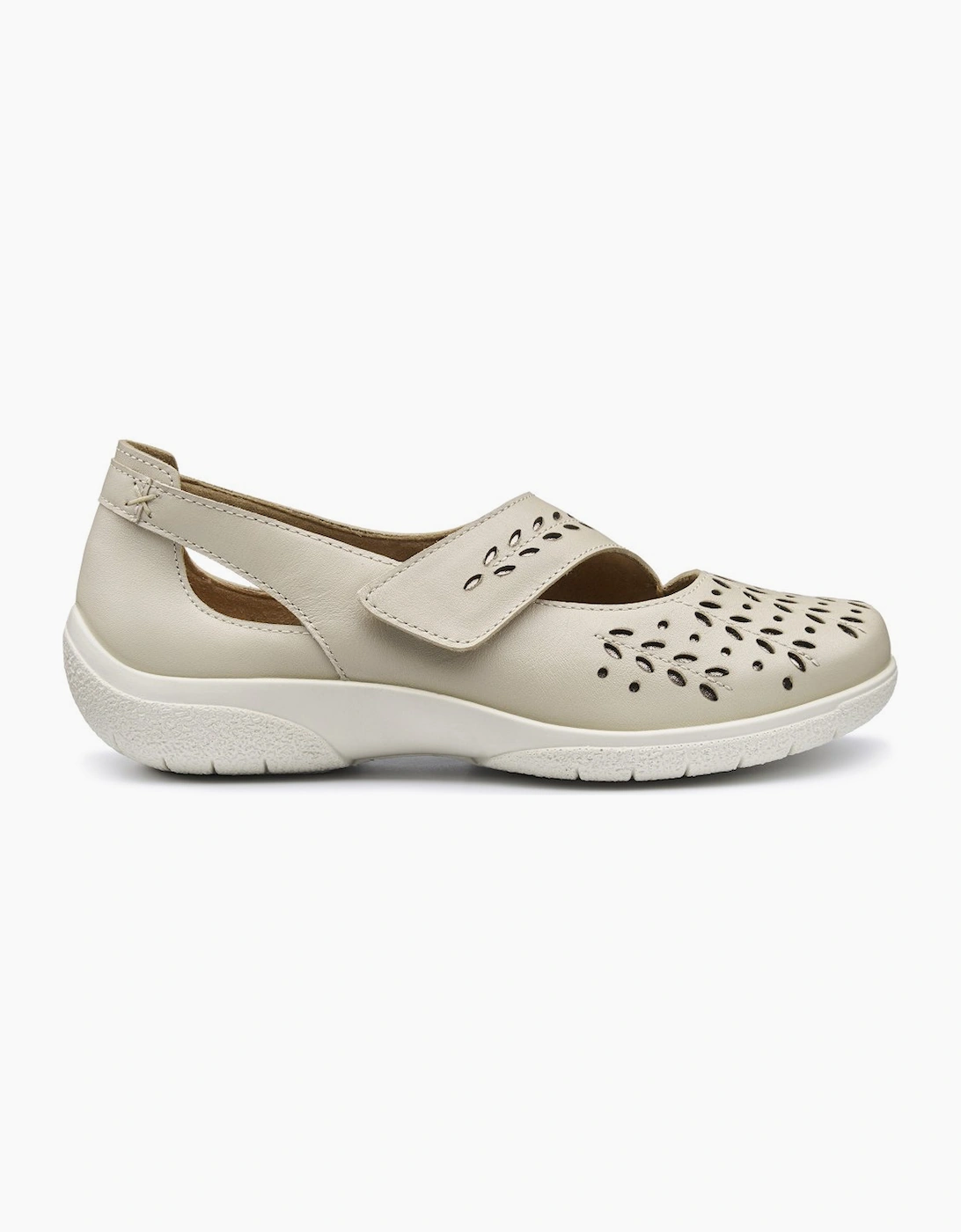Hotter Women's Daphne Womens Mary Jane Shoes - White