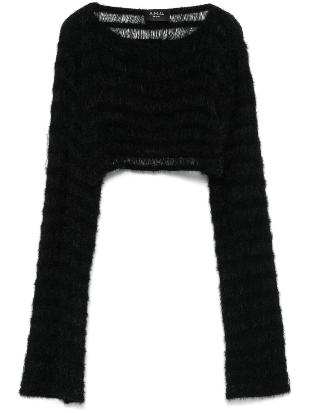 Striped sweater - Black