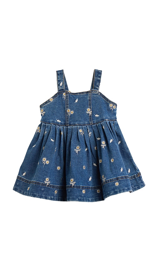 Bardot Junior Catalina Daisy Denim Dress in Blue. - also