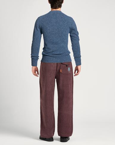 Man Sweater Slate blue Size XL Wool, Recycled polyamide, Silk