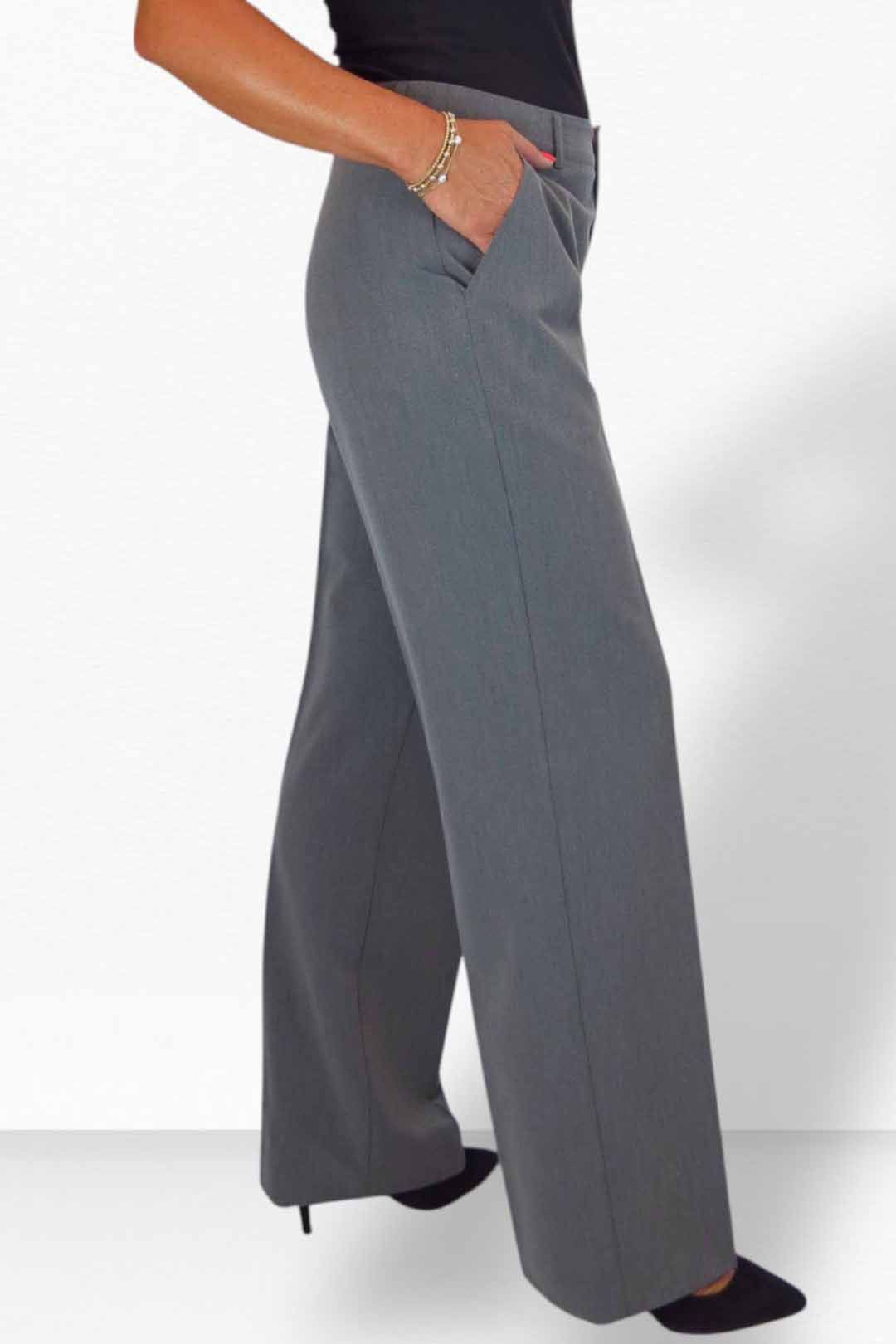 Paulo Due 2 Piece Tailored Trouser Suit In Grey