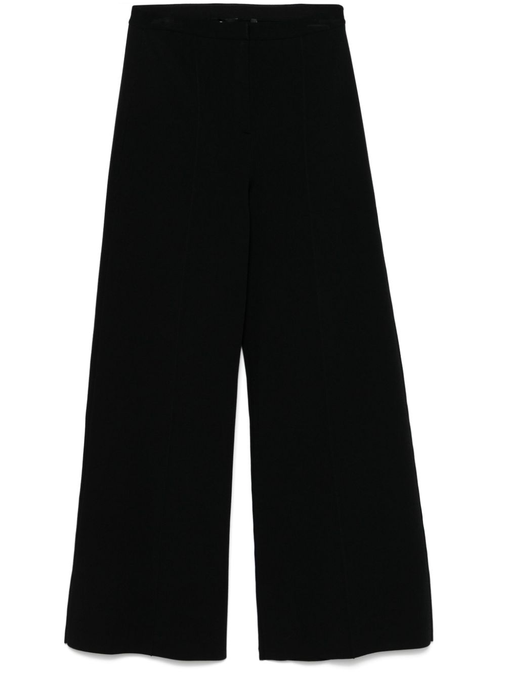High-waisted trousers - Black