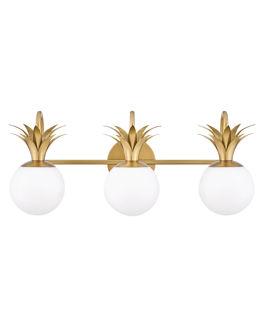 Heritage Brass LED Vanity from the Palma Collection