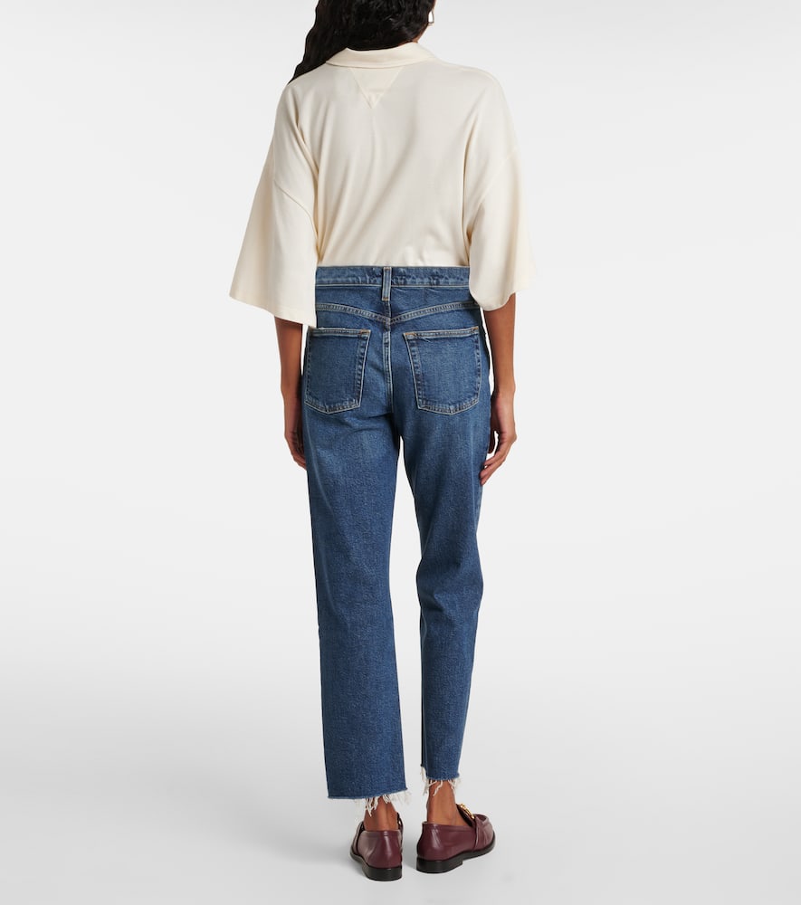 Valen mid-rise straight jeans