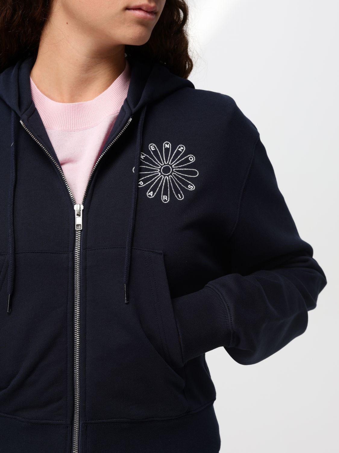 Marguerite hoodie - Blue