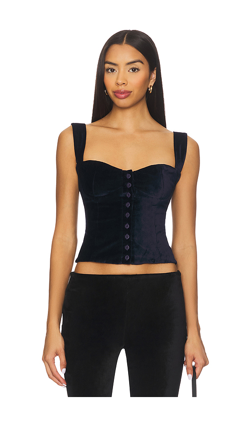 Bella Venice The Julie Corset in Navy. S. Also in
