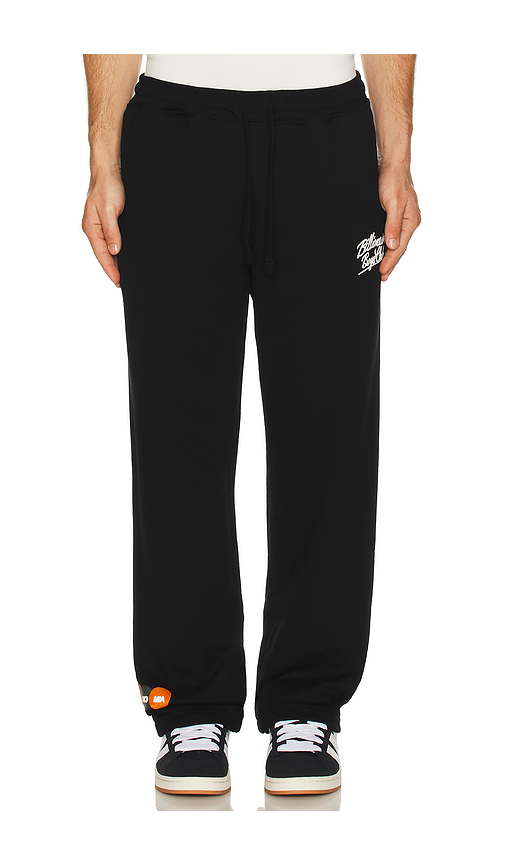 Billionaire Boys Club Script Sweatpants in Black. L. Also in S, M, XL/1X