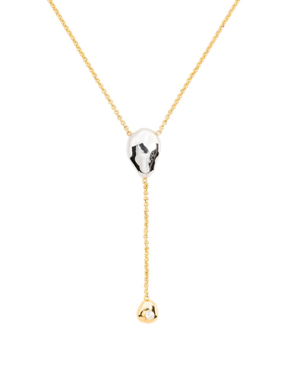 Lucia cast drip necklace - Gold
